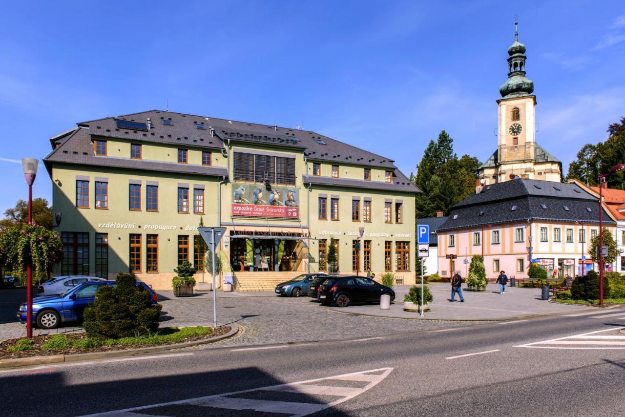Apartman - Dum Ceskeho Svycarska Krásná Lípa Exterior foto